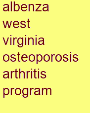 albenza west virginia osteoporosis & arthritis program