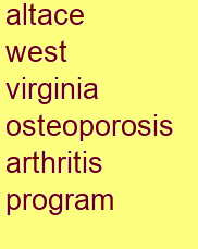 altace west virginia osteoporosis & arthritis program