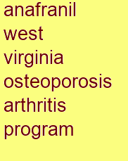 anafranil west virginia osteoporosis & arthritis program