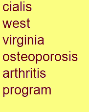 cialis west virginia osteoporosis & arthritis program