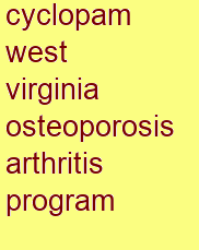 cyclopam west virginia osteoporosis & arthritis program