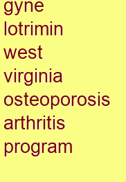 gyne lotrimin west virginia osteoporosis & arthritis program