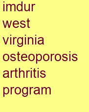 imdur west virginia osteoporosis & arthritis program