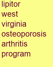 lipitor west virginia osteoporosis & arthritis program