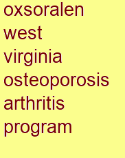 oxsoralen west virginia osteoporosis & arthritis program