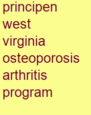 principen west virginia osteoporosis & arthritis program