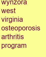 wynzora west virginia osteoporosis & arthritis program