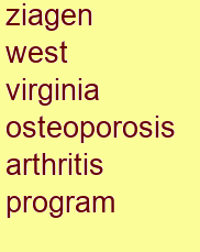 ziagen west virginia osteoporosis & arthritis program