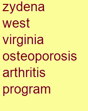 zydena west virginia osteoporosis & arthritis program